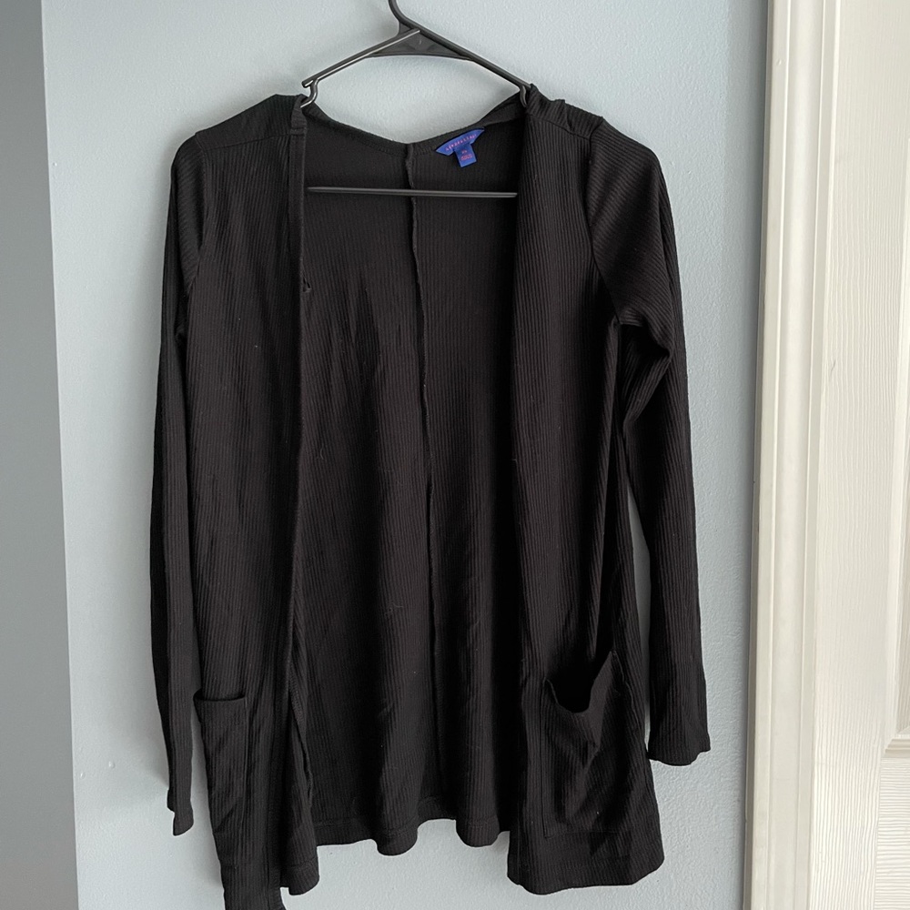 everyday black cardigan